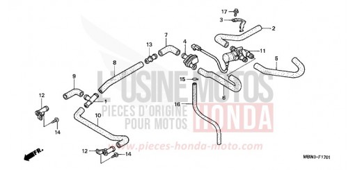 VALVE SOLENOIDE CBR600FX de 1999